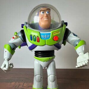 Toy story BUZZ LIGHTYEAR 12" Talking Figure Pixar Disney